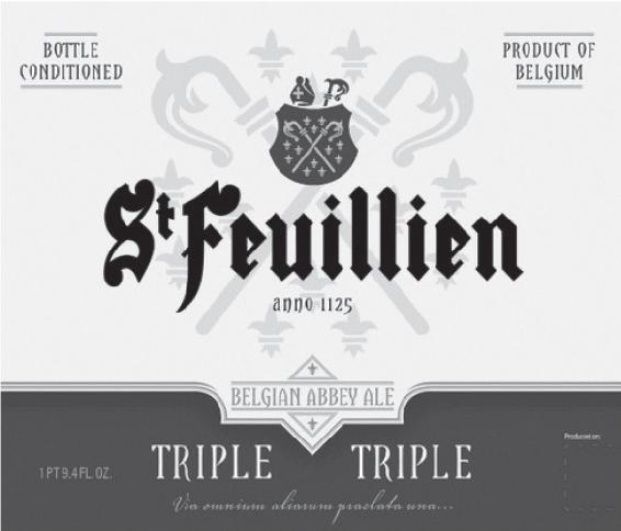 Etichetta: St. Feuillien Triple