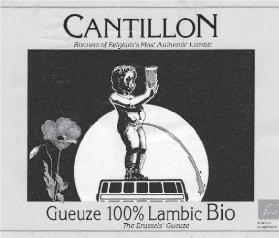 Etichetta: Cantillon Gueuze 100% Lambic Bio