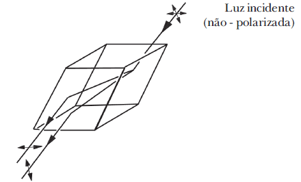 Fig. 45 - Um feixe de luz não polarizado