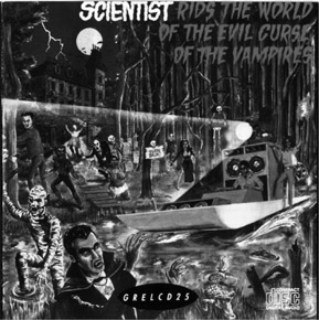 SCIENTIST RIDS THE WORLD OF THE EVIL CURSE OF THE VAMPIRES GRELCD25 COMPACT DISC DIGITAL AUDIO