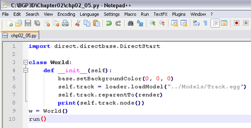 Time for action - introducing NodePaths and nodes