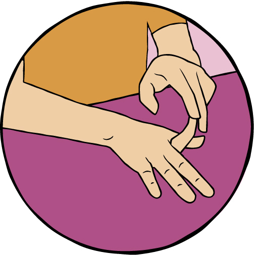 THUMB AND FINGER STRETCH