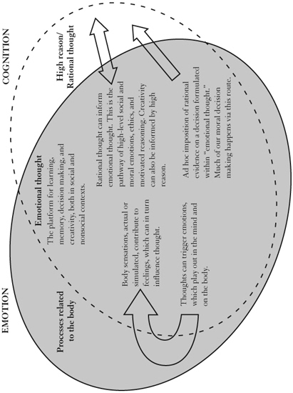 Figure 7.1 Overlap between emotion and cognition.