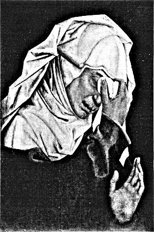 Tête de Femme en Pleurs, Attributed to Roger Van Der Weyden, BrusselsGallery.