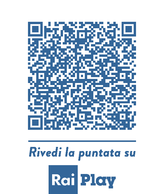 Scansiona il QR code o clicca qui per rivedere la puntata di Meraviglie su Rai Play.