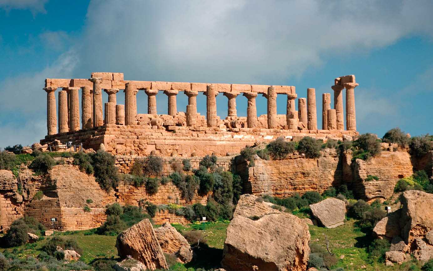 Immagine del Tempio di Giunone, V secolo a.C., Agrigento, Valle dei Templi