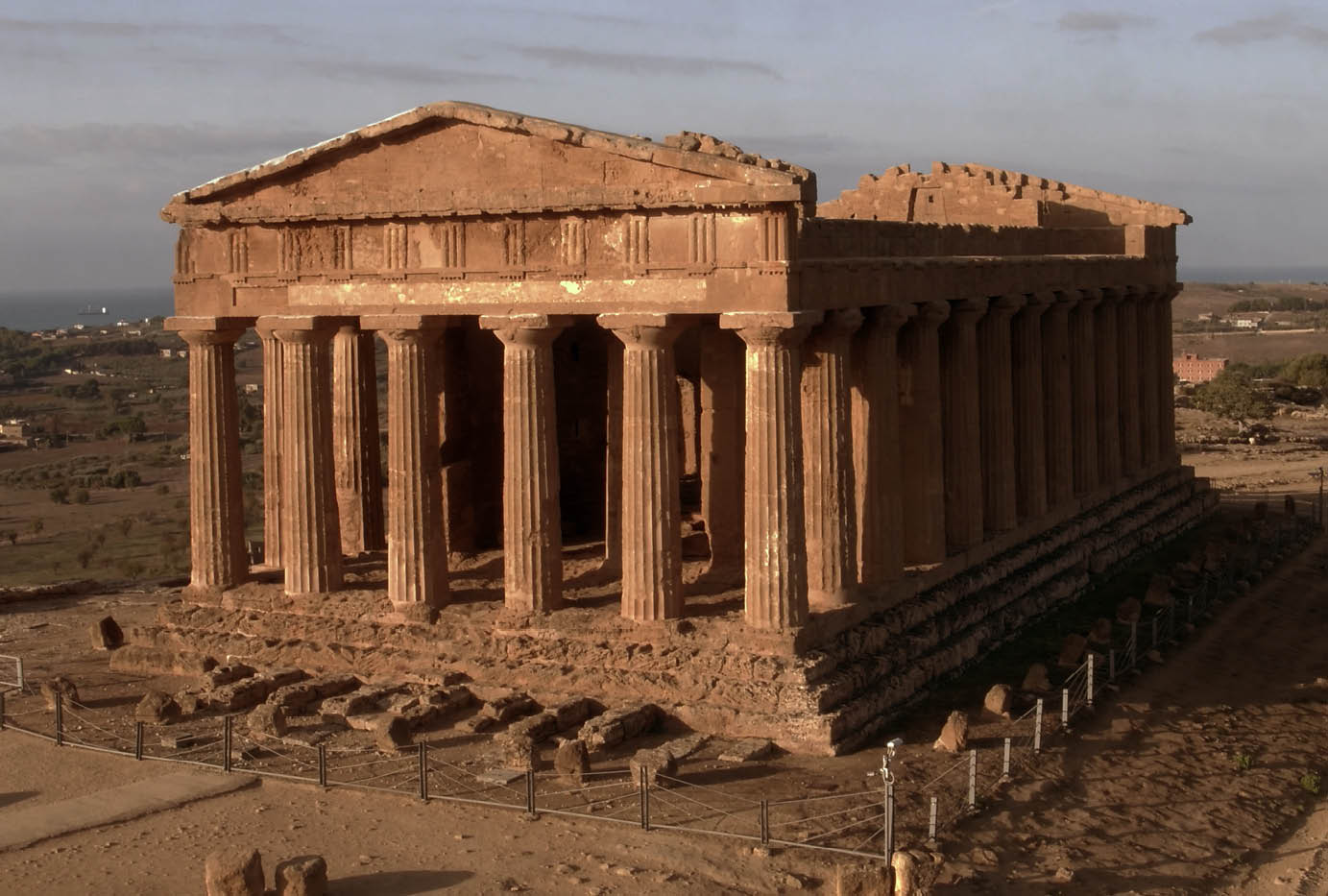 Immagine del Tempio della Concordia, V secolo a.C., Agrigento, Valle dei Templi