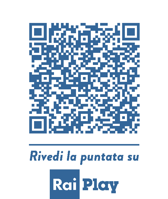 Scansiona il QR code o clicca qui per rivedere la puntata di Meraviglie su Rai Play.