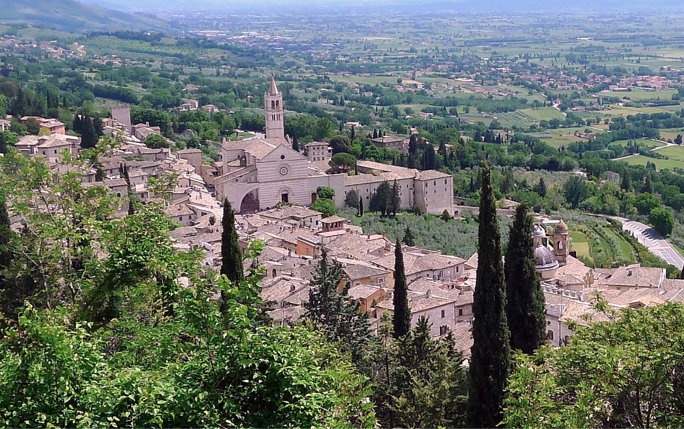 Immagine di Assisi, veduta del centro storico