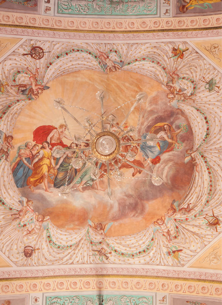 Immagine di Palazzo Nicolaci a Noto, soffitto del salone, 1720-1765