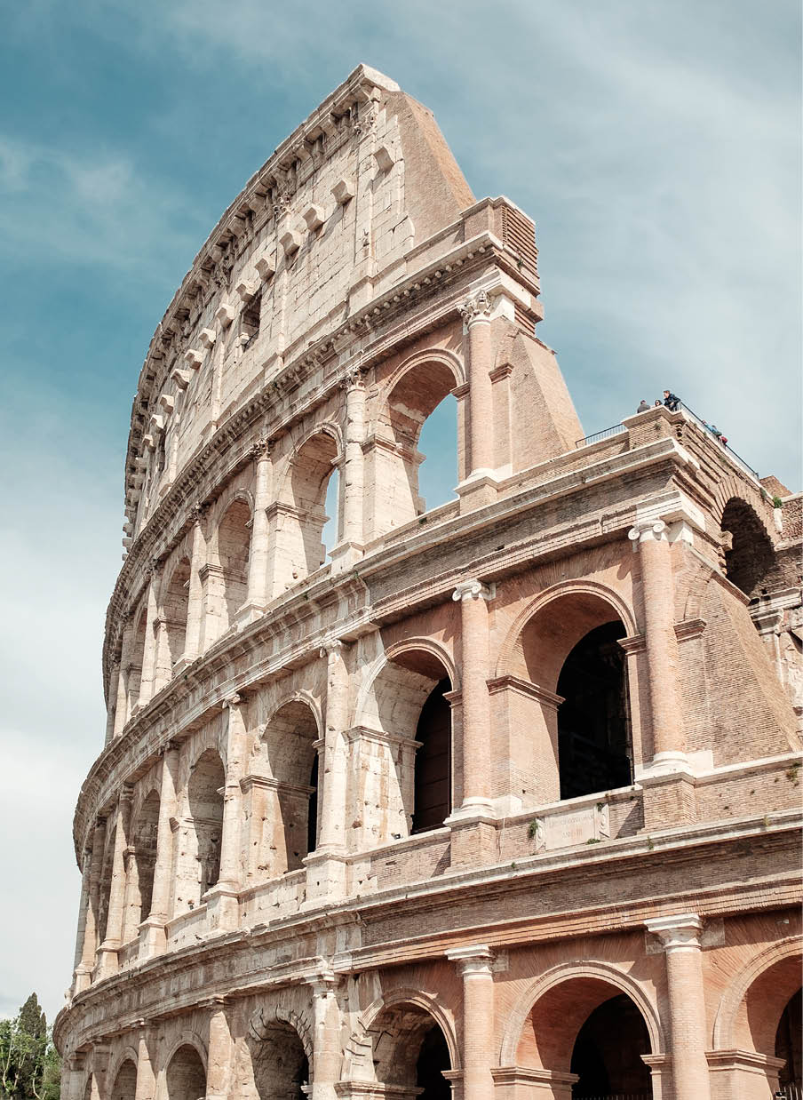 Immagine dell'Anfiteatro Flavio o Colosseo a Roma, 72-80 d.C.