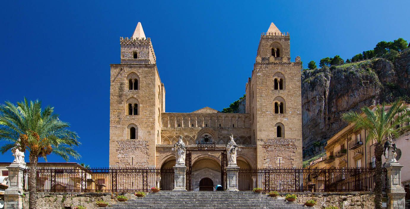 Immagine del duomo di Cefalù, XII secolo