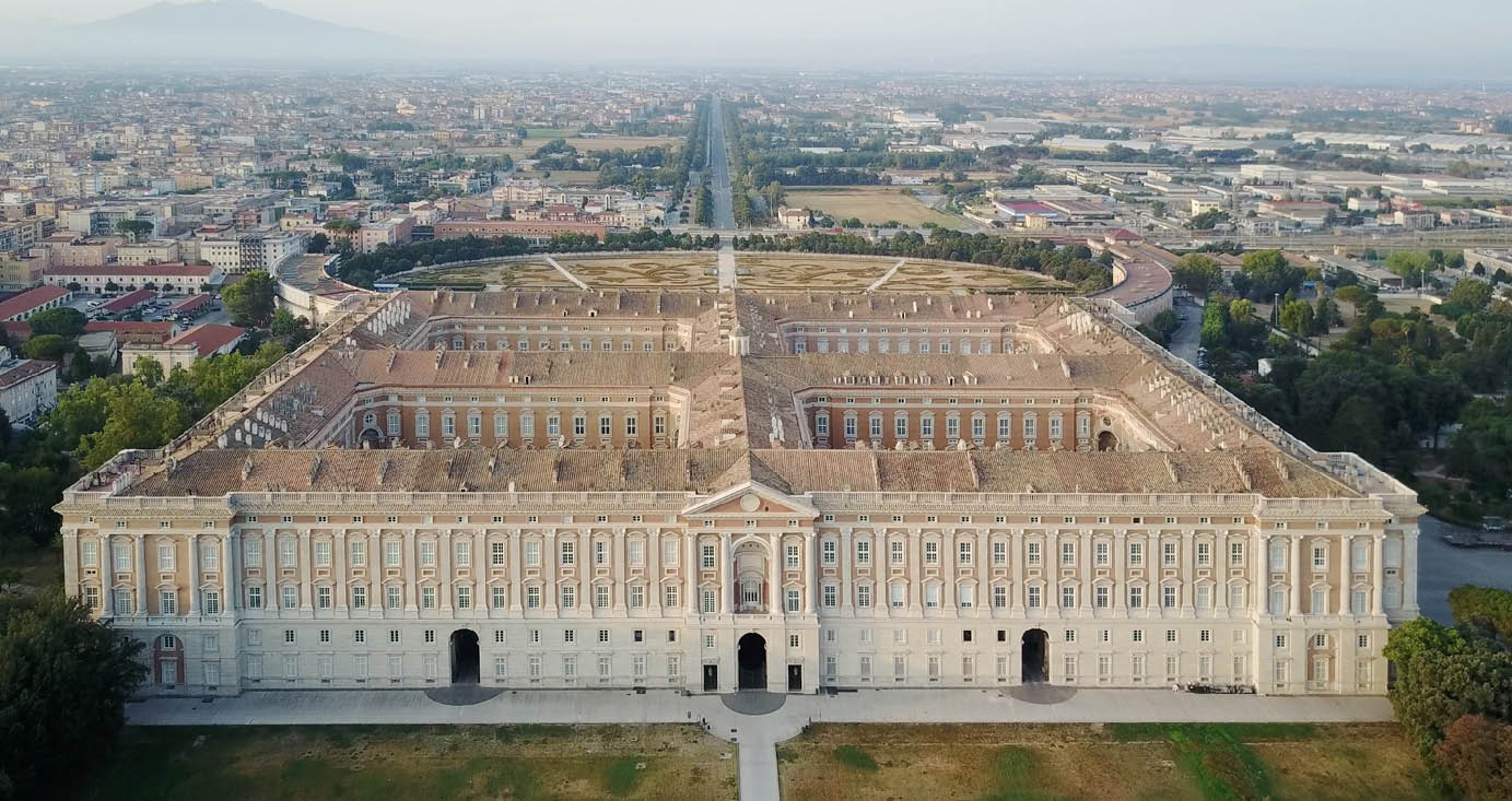 Immagine di Caserta, veduta aerea della reggia, 1752-1845