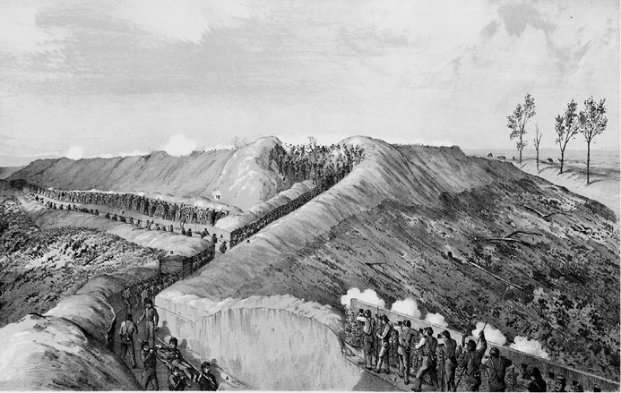 Siege on Fort Hill