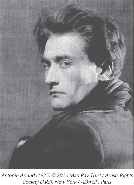 Antonin Artaud (1925) © 2010 Man Ray Trust / Artists Rights Society (ARS), New York / ADAGP, Paris