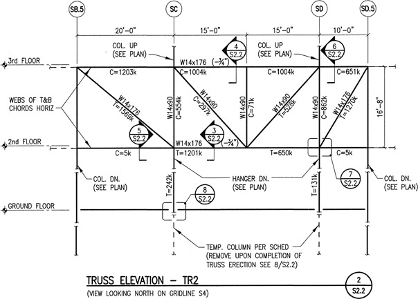 Figure 1.3 Truss TR-2 Elevation