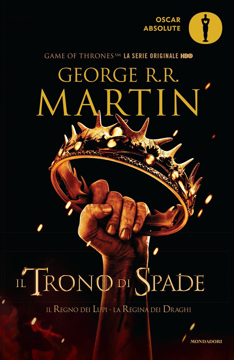 Copertina. «Il Trono di Spade 2. Il Regno dei Lupi — La Regina dei Draghi» di George R.R. Martin