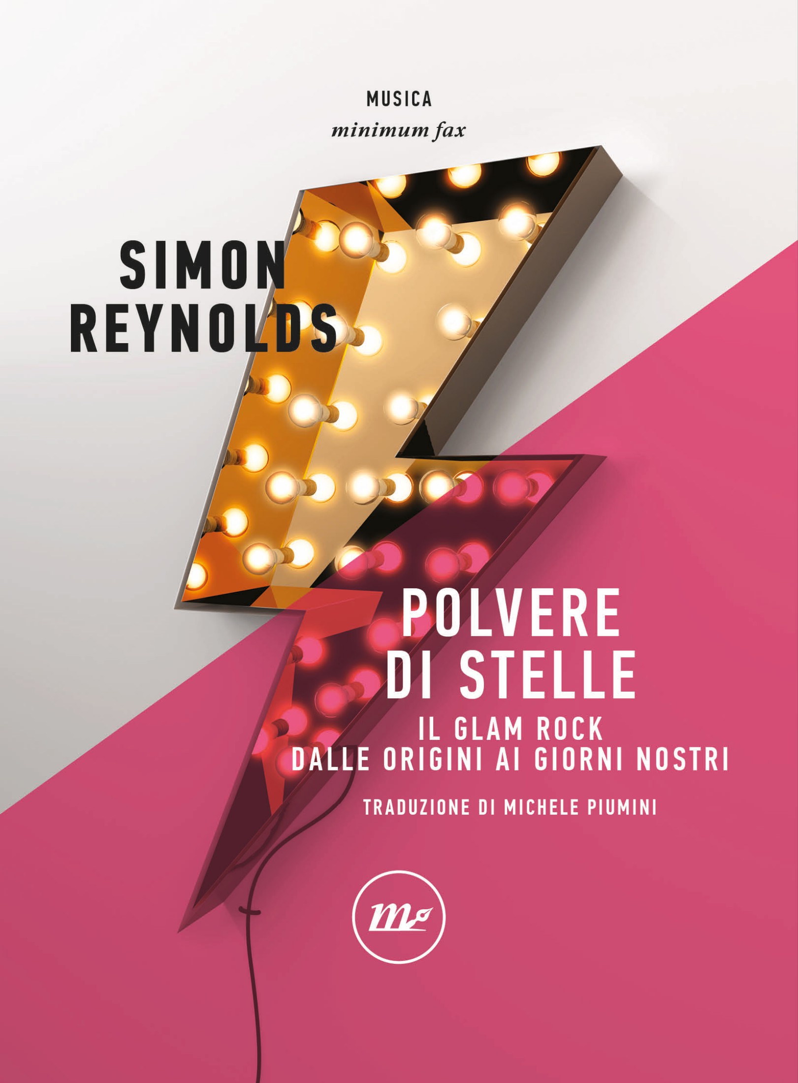 Copertina Polvere di stelle di Simon Reynolds, minimum fax edizioni