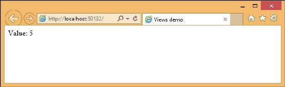 Variables in Razor View