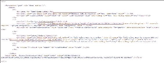 Client-side validation