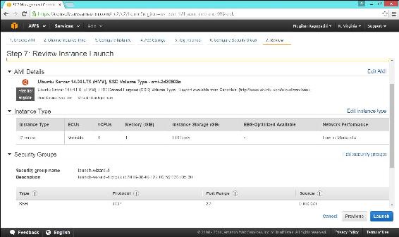 Creating a Linux machine