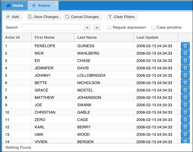 Creating an abstract GridPanel for reuse