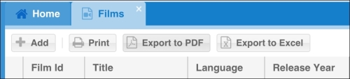 Exporting a GridPanel to PDF and Excel