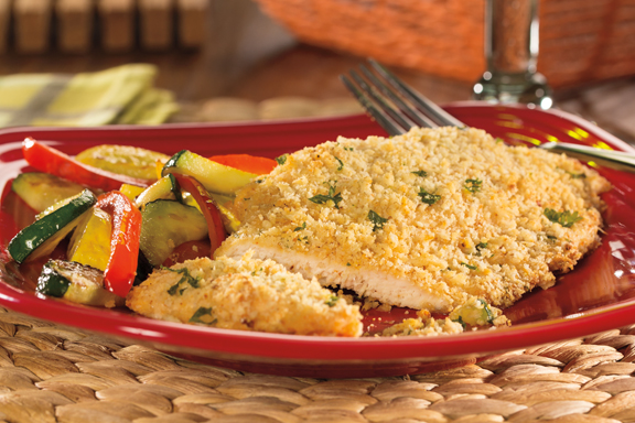 Parmesan-Crusted Chicken