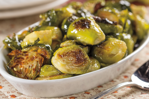 Maple-Glazed Brussels Sprouts