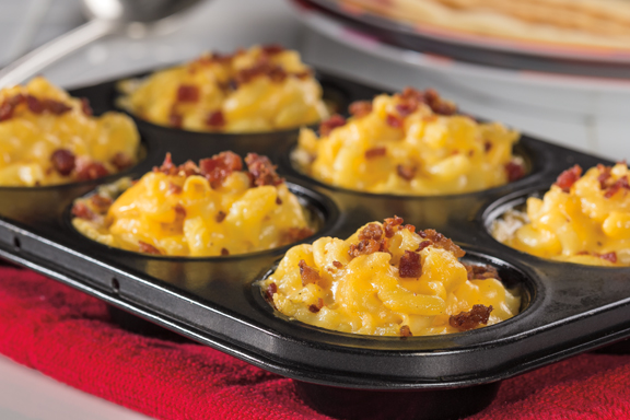 Bacon Mac and Cheese Cups