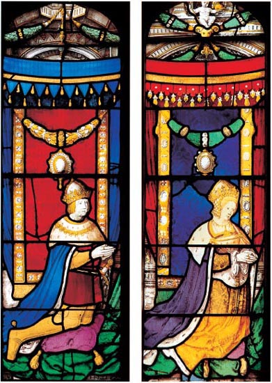 Stained glass in