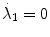 
$$\displaystyle{ \dot{\lambda }_{1} = 0 }$$
