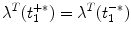 
$$\displaystyle{{ \lambda }^{T}(t_{ 1}^{+{\ast}}) ={ \lambda }^{T}(t_{ 1}^{-{\ast}}) }$$
