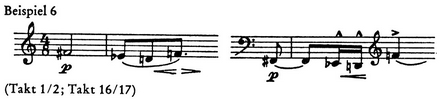 Theodor W. Adorno: Der getreue Korrepetitor. Gesammelte Schriften, Band 15, Beispiel 6, S. 201.