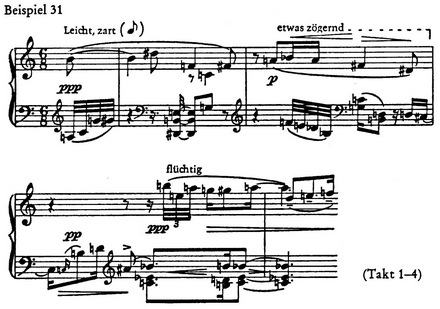 Theodor W. Adorno: Der getreue Korrepetitor. Gesammelte Schriften, Band 15, Beispiel 31, S. 235.