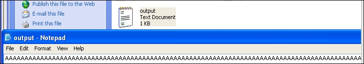 Understanding basic buffer overflow