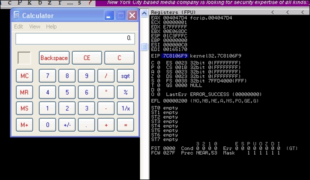 Writing a basic buffer overflow exploit