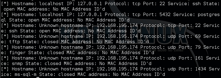 Creating a Python script to parse an Nmap XML