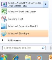 Create Your First Silverlight Application