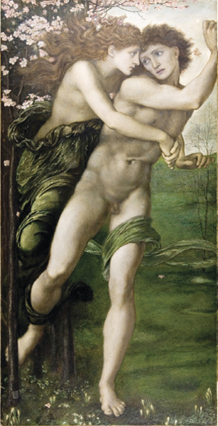 Fig. 34. Edward Burne-Jones, Phyllis and Demophoon, 1870