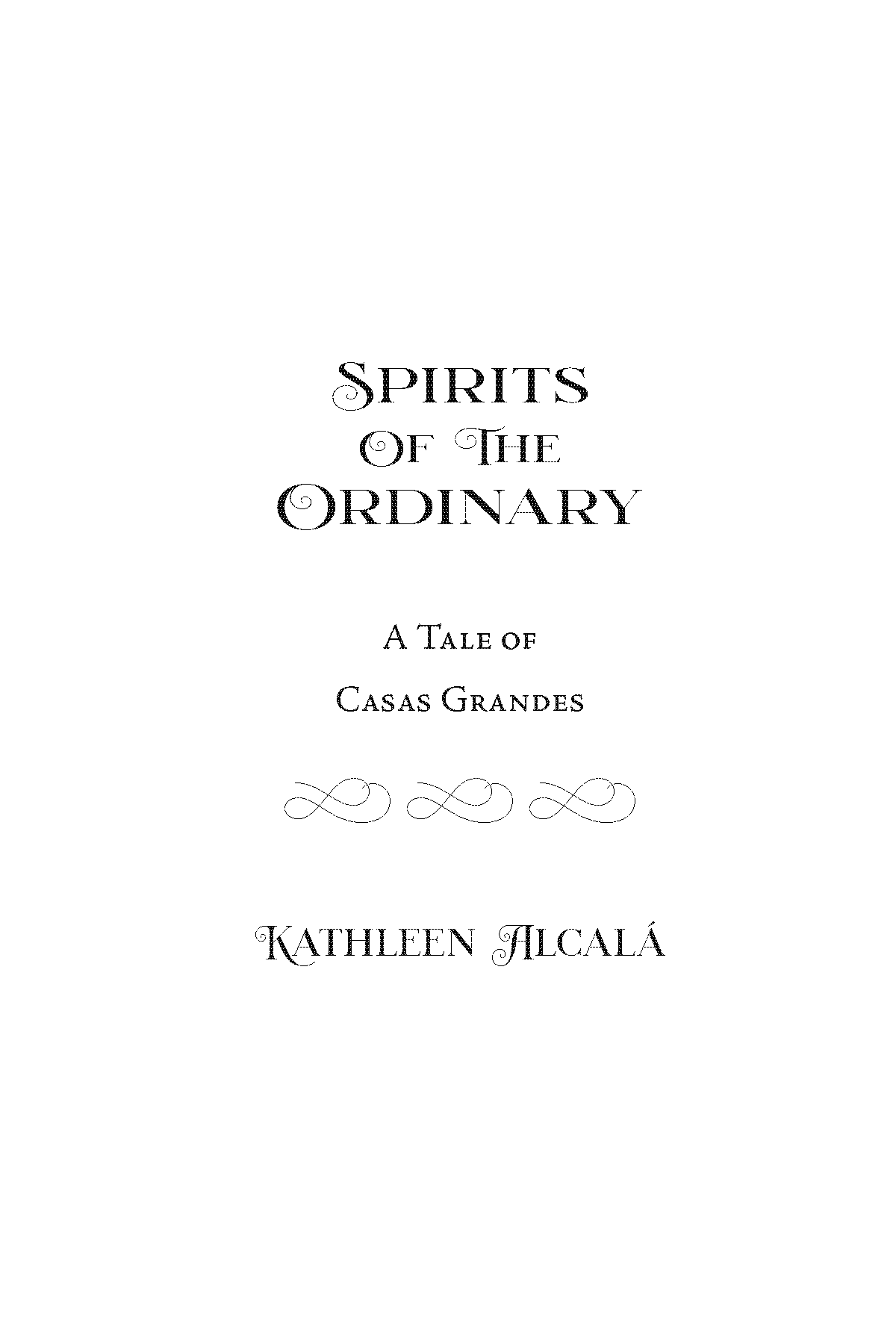 Spirits-first-title-page