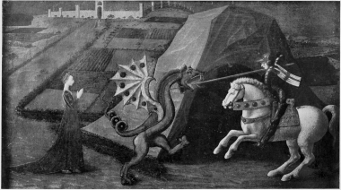 Image unvavailable: Paolo Ucello. St. George and the Dragon Collection Jacquemart-André Plate VIII. 