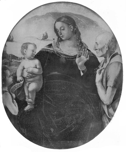 Image unvavailable: Signorelli. Holy Family Collection Jacquemart-André Plate X.