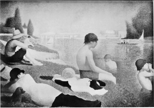 Image unvavailable: Seurat. La Baignade Plate XXIX.