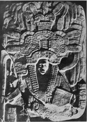 Image unvavailable: /#/> Maya Sculpture (portion) from Piedras Negras Frontispiece