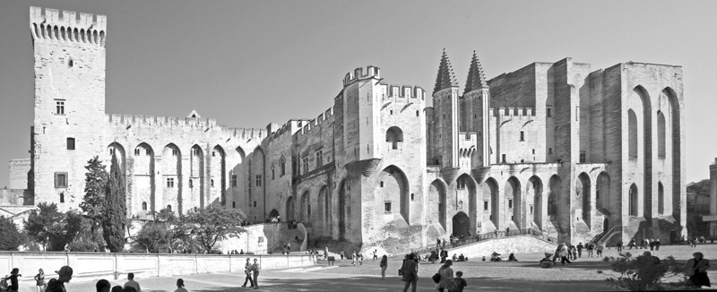 Il Palazzo dei papi ad Avignone, in Francia: qui si trasferì la sede papale dal 1309 al 1377. © Jean-Marc Rosier/www.cjrosier.com.