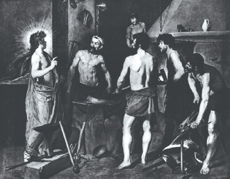 Apollo in the Forge of Vulcan