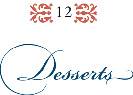 Desserts