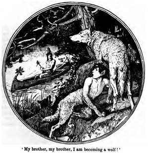 Image 0180.png: My Brother, My Brother, I Am Becoming a Wolf!