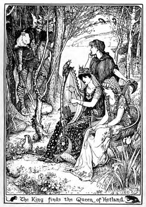 Image 0366.png: The King Finds the Queen of Hetland